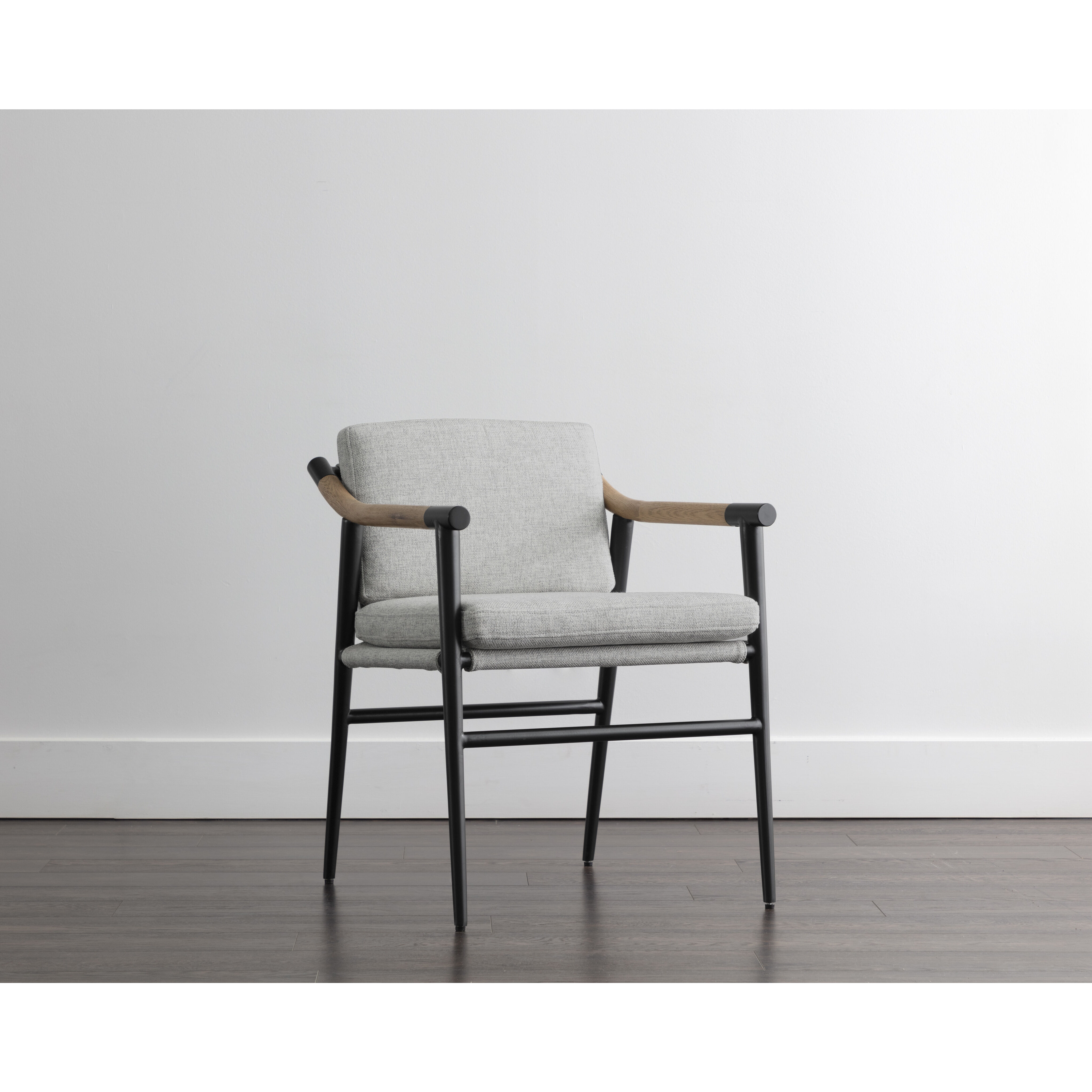 Meadow Vault Fog Dining Armchair